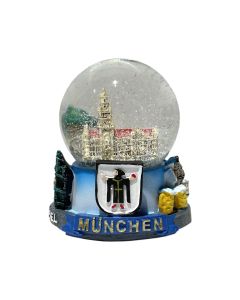 Glas -  Schneekugel MÜNCHEN